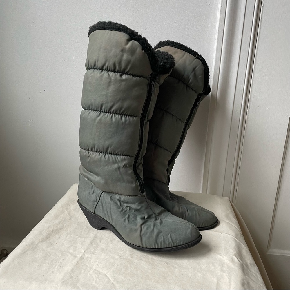 Vintage Black Winter & Rain Boots